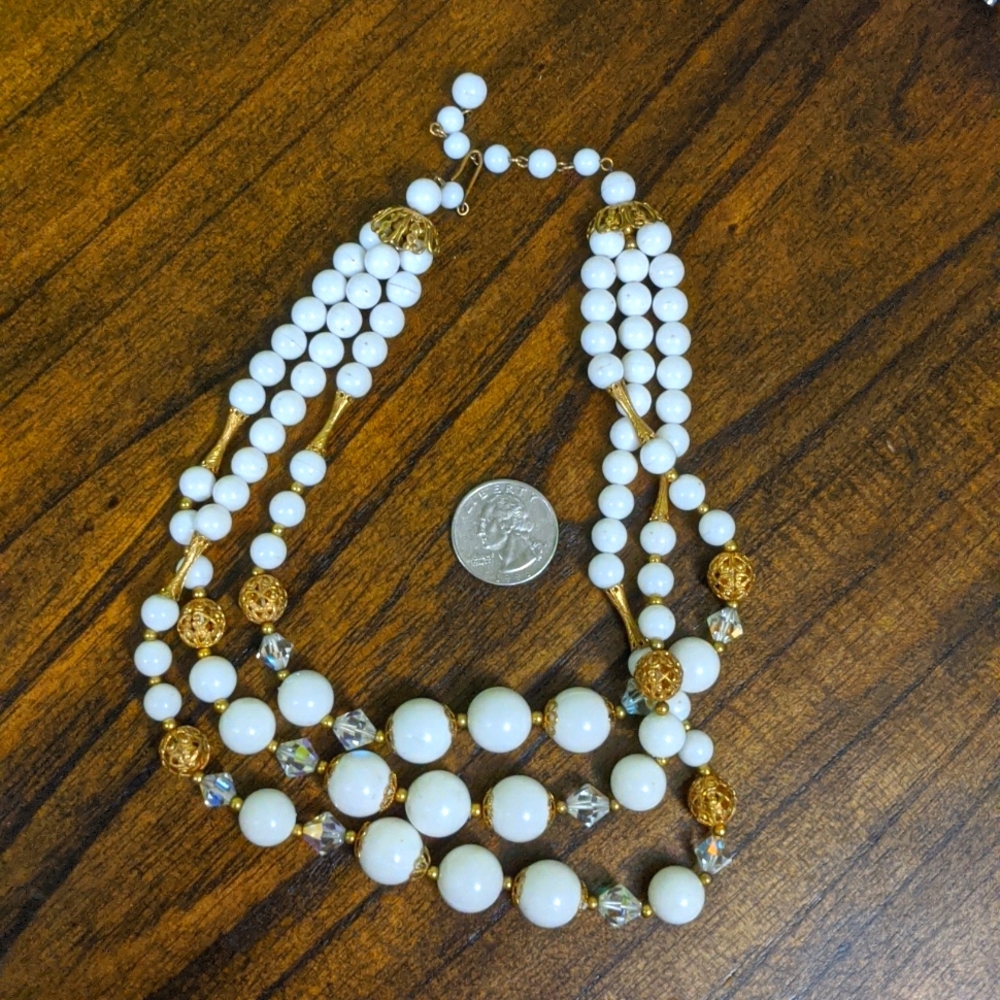 Vintage Three Strand Choker
